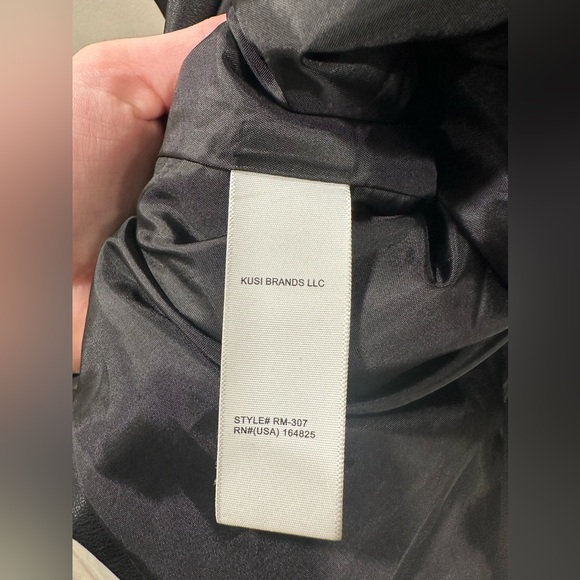 Rebecca Minkoff Faux Lambskin Leather Blazer Jacket Size XL - Picture 7 of 8